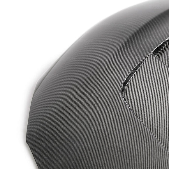 TSII-STYLE DOUBLE-SIDED CARBON FIBER HOOD FOR 2020-2021 TOYOTA GR SUPRA