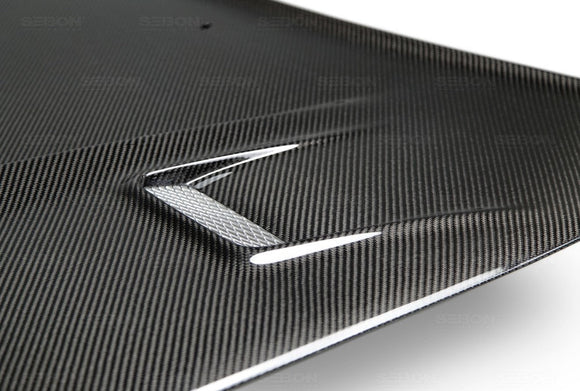 Seibon 93-98 Toyota Supra (JZA80L) KB-Style Carbon Fiber Hood