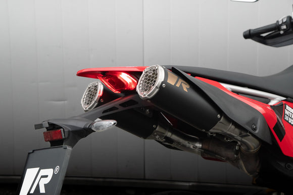 Remus 2024+ Ducati Hypermotard 698 Mono BoostR Left/Right - Stainless Steel Black