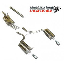 Milltek Cat Back - A4 1.8T B6 Multitronic 2WD