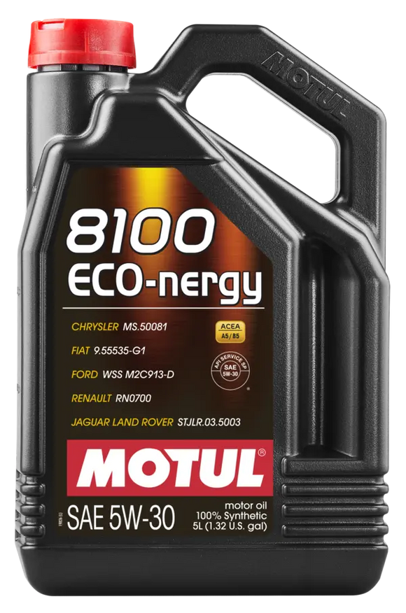 8100 ECO-NERGY 5W30 Synthetic High Performance Engine Oil (5 LITER)
