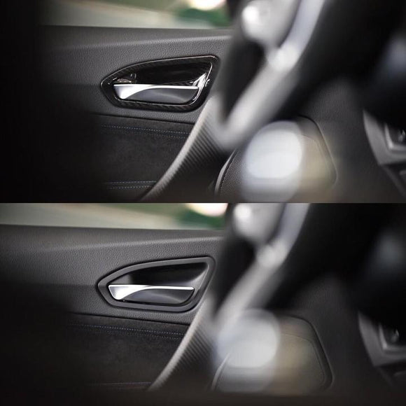 AutoTecknic Dry Carbon Interior Door Handle Trims | BMW F22 2-Series | BMW F87 M2