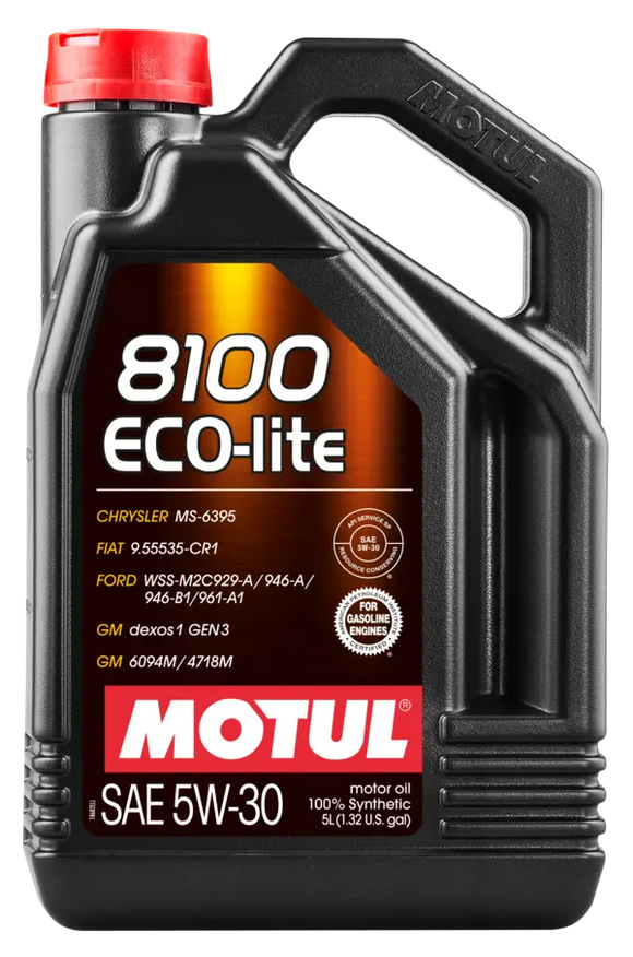 8100 ECO-LITE 5W30 Synthetic High Performance Engine Oil (5 LITER)