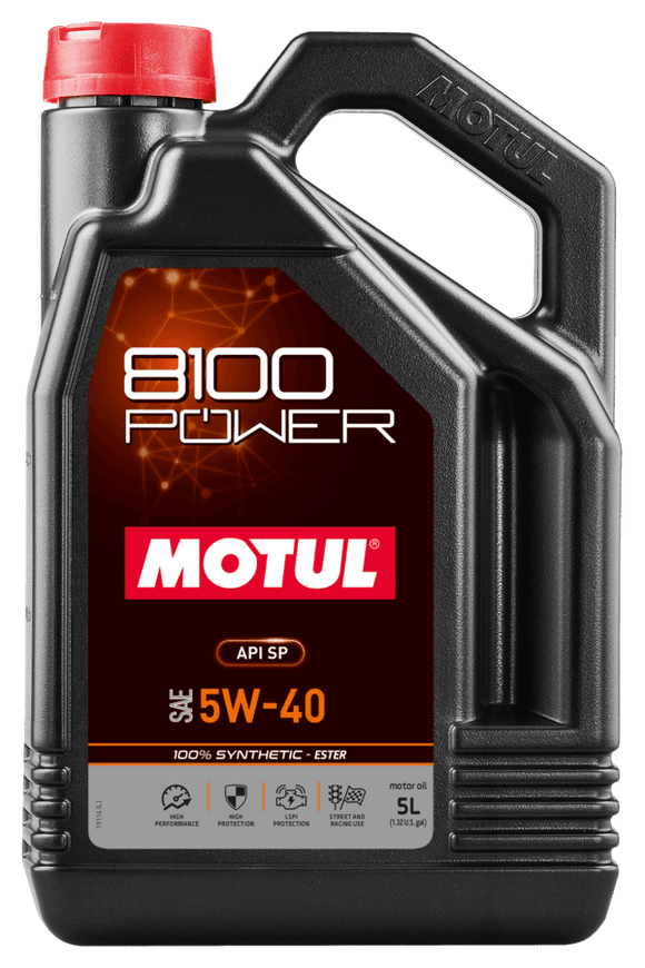 Motul Full Synthetic 5W-40 8100 Power 5L