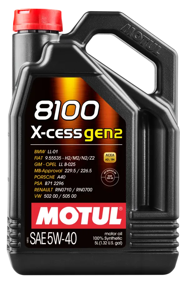 【新品未開封】MOTUL 8100X-CESS GEN2 5W40 20㍑ Motul 8100 X-CESS GEN2 Synthetic 5W-40 Motor Oil, 5 Liter | Park