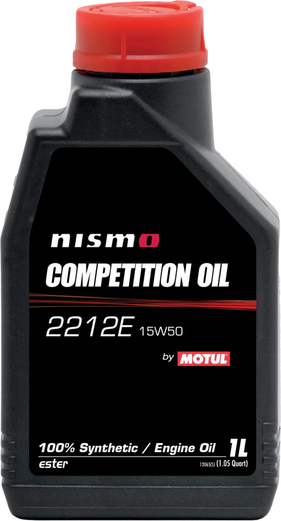 Motul NISMO 2212E Competition Synthetic Motor Oil 15W-50, 1L