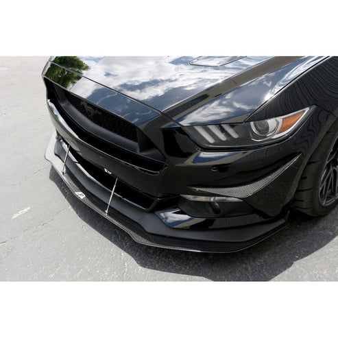 CARBON FIBER Front Bumper Canards 2015-17 Mustang 2015-17