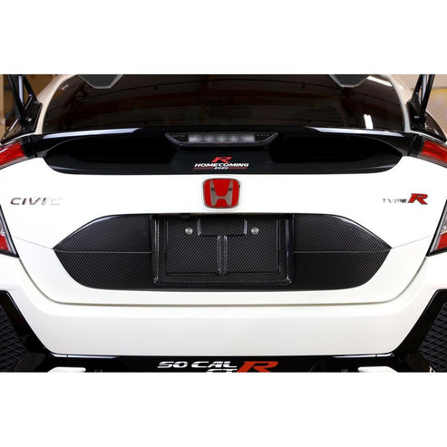 CARBON FIBER License Plate Frame Civic Type R CTR/Type R