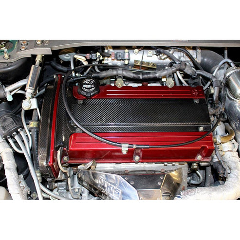 CARBON FIBER Evolution Spark Plug Cover Mitsubishi/EVO 2003-2007