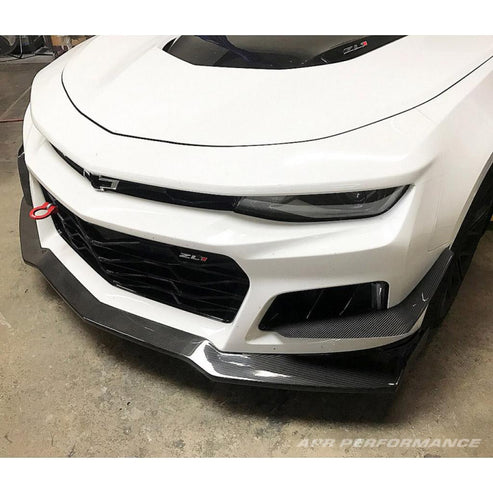 CARBON FIBER Front Bumper Canards 2017-Up Camaro ZL1 2017-Up