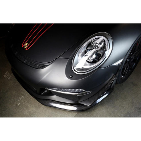 CARBON FIBER Front Bumper Canards Porsche 991 GT3 2013-16