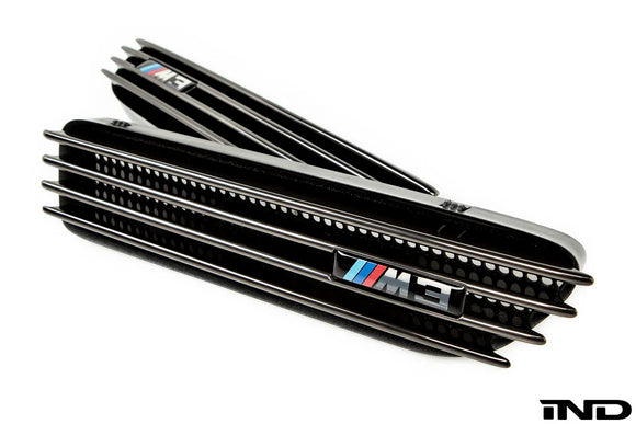 BMW E46 M3 / M3 CSL Side Grille Emblem Set