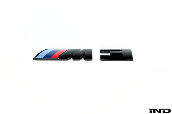 IND E9X M3 Painted Trunk Emblem