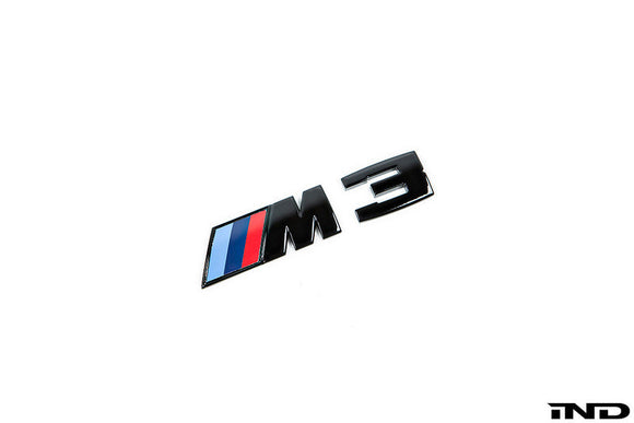 IND E9X M3 Painted Trunk Emblem