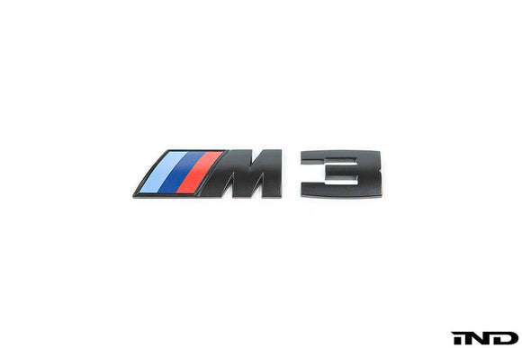 IND E9X M3 Painted Trunk Emblem
