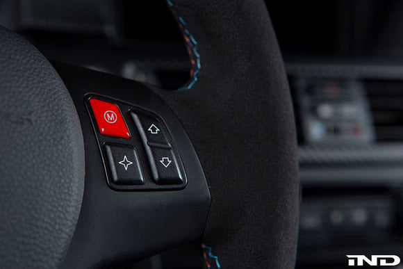 IND E9X M3 Red M Steering Wheel Button