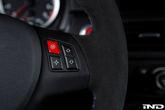 IND E9X M3 Red M Steering Wheel Button