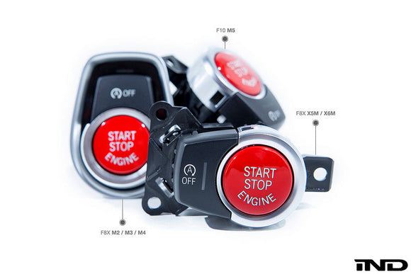 IND F85 X5M / F86 X6M Red Start / Stop Button