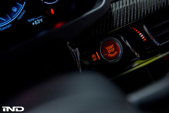 IND F85 X5M / F86 X6M Red Start / Stop Button