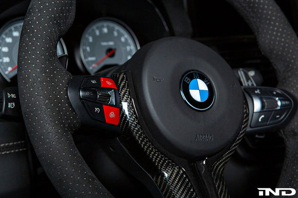 IND F8X M3 / M4 Red M1 / M2 Button Set