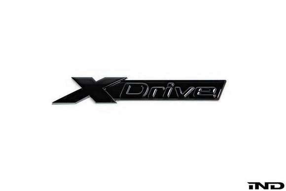 IND G30 M550i xDrive Painted Trunk Emblem