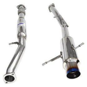 Invidia 02-07 WRX/STi 76mm N1 REGULAR Titanium Tip Cat-back Exhaust - 0