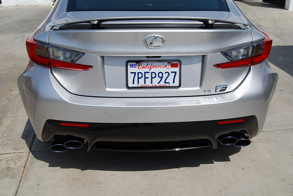 Invidia 14+ Lexus RCF Q300H w/ Rolled Stainless Steel Tips Cat-Back Exhaust