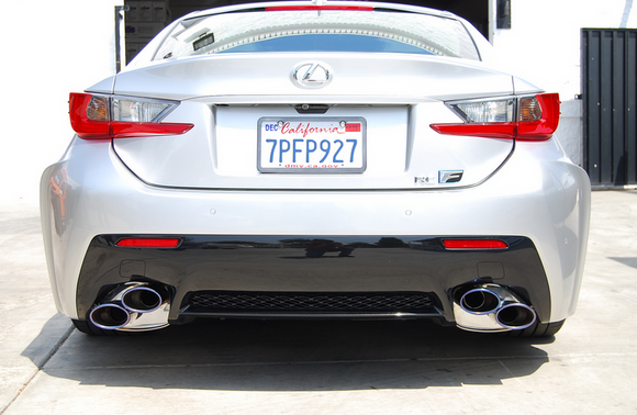 Invidia 14+ Lexus RCF Q300H w/ Rolled Stainless Steel Tips Cat-Back Exhaust