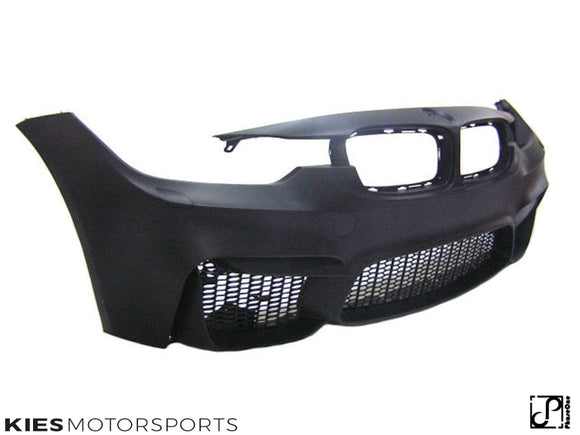 Kies Motorsports 2012-2018 BMW 3 Series (F30 / F31) M3 Style Front Bumper Conversion