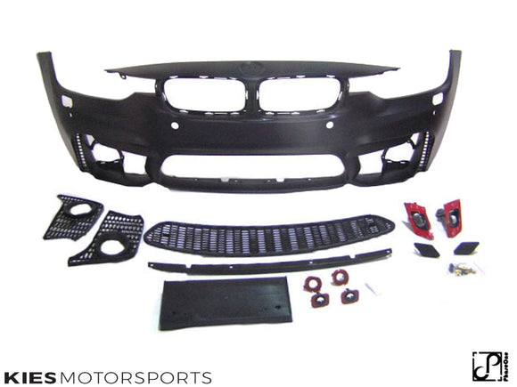 Kies Motorsports 2012-2018 BMW 3 Series (F30 / F31) M3 Style Front Bumper Conversion