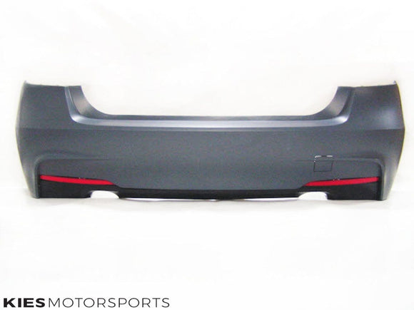 Kies Motorsports 2012-2018 BMW 3 Series (F30) M Sport Style Rear Bumper Conversion