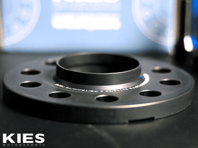 Kies Motorsports (G Series) BMW Wheel Spacers 5 X 112 Black Finish (Set Of 2) - 0
