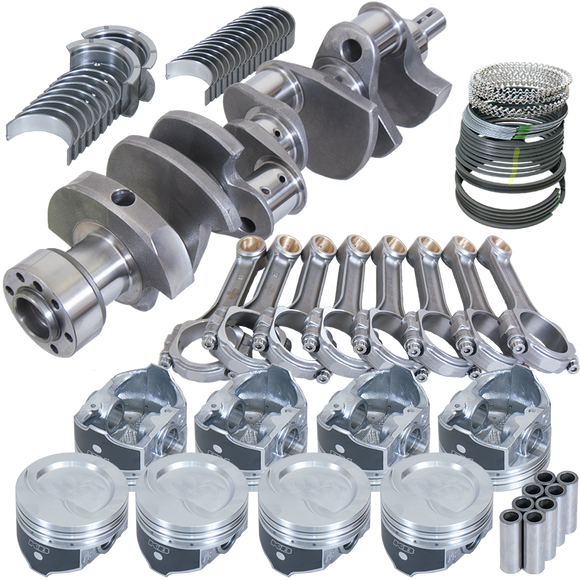 Eagle Chevrolet 350 1 Piece Rear Seal .060in Bore Rotating Assembly Kit