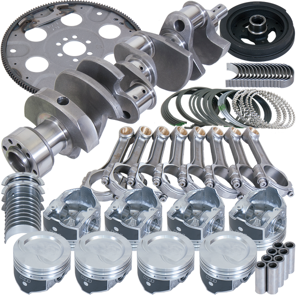 Eagle Chevrolet 350 Balanced Rotating Assembly Kit -18CC Dome 3.750 Stroke 4.030 Bore