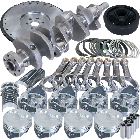 Eagle Ford 302 V-Rib Belts 157 Tooth Flywheel Balanced Rotating Assembly 5.400in I-Beam +.060 Bore