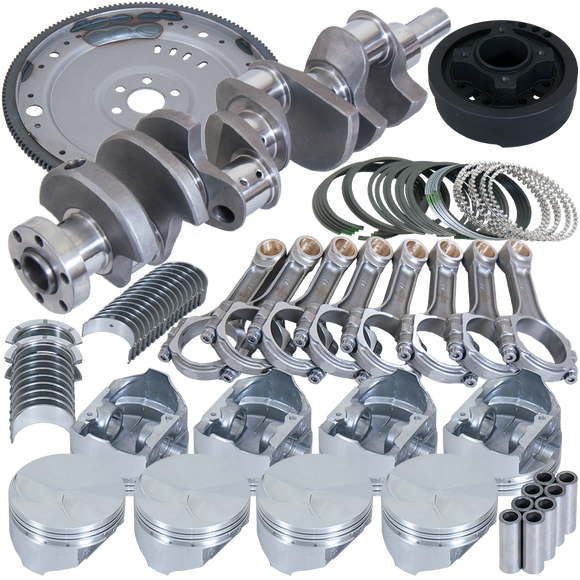 Eagle Ford 302 V-Rib Belts 157 Tooth Flexplate Balanced Rotating Assembly 5.400in I-Beam +.060 Bore