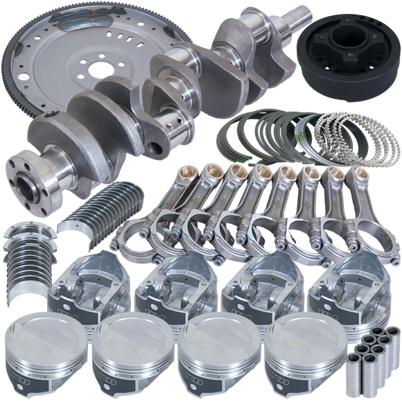 Eagle Ford 302 V-Rib Belts 157 Tooth Flexplate Balanced Rotating Assembly 5.400in I-Beam +.060 Bore