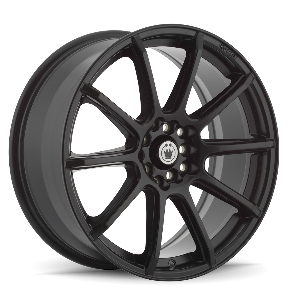 KONIG CONTROL 18 X 8 +45 5 X 100/114.3 CB73.1 MATTE BLACK | Park