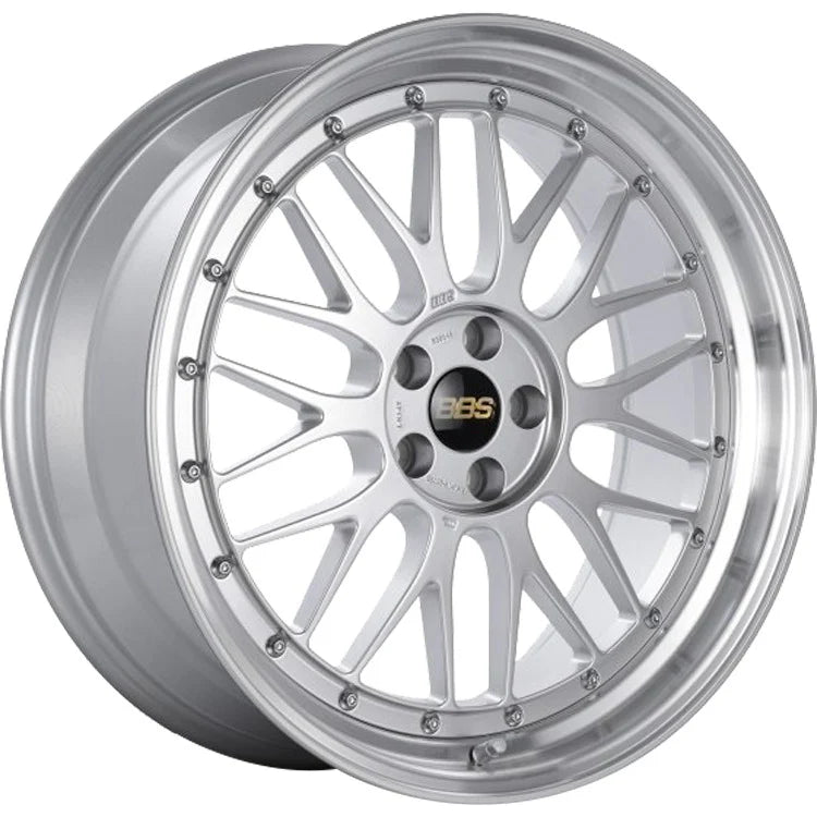 BBS LM 18x8.5 5x112 ET35 Diamond Silver Center Diamond Cut