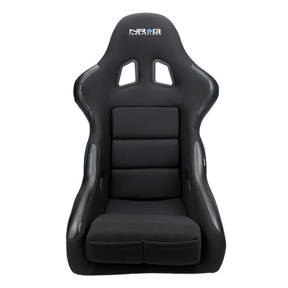 NRG FRP Bucket Seat w/Race Style Bolster/Lumbar - Medium