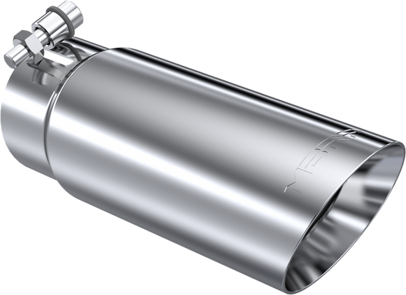 MBRP Universal Tip 3in O.D. Dual Wall Angled End 3 inlet 12 length