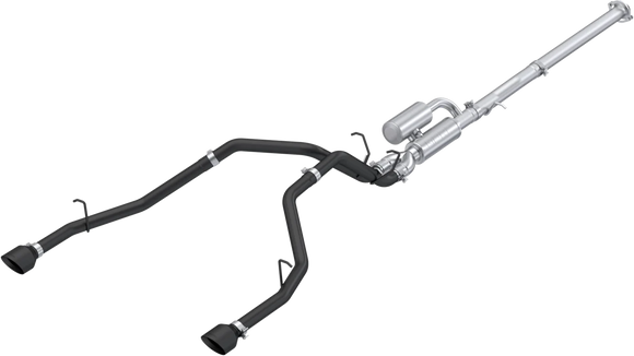 MBRP 2025+ RAM 1500 3.0L BLK Series 3.0in Cat-Back Dual Rear Exit Exhaust