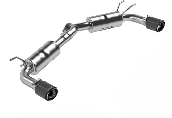 2.5-INCH AXLE-BACK EXHAUST DUAL REAR EXIT, STREET PROFILE 2019-2023 Mazda 3 Hatchback FWD/AWD
