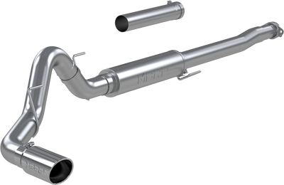 MBRP 2021+ Ford F150 2.7L/3.5L/5.0L 4in Aluminized Steel Cat-Back - RACE VERSION