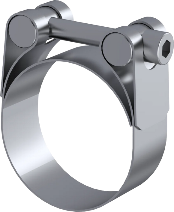 MBRP Universal 1.75in Barrel Band Clamp - Stainless