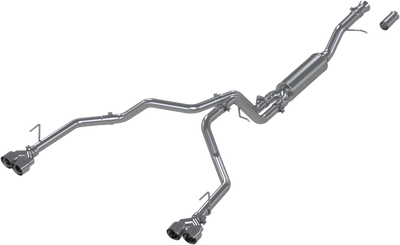 MBRP 2021+ Chevy Tahoe / GMC Yukon Alum. 3in Cat-Back Dual Split Exhaust w/ Quad Tips