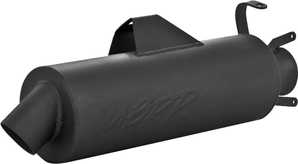 MBRP 02-07 Polaris Sportsman 700 / 03-06 Sportsman 600 Slip-On Combination Exhaust w/Sport Muffler
