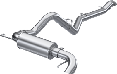 MBRP 21-Up Ford Bronco 2.3L/2.7L EcoBoost 2/4DR Aluminized Steel High Clearance Cat-back Exhaust