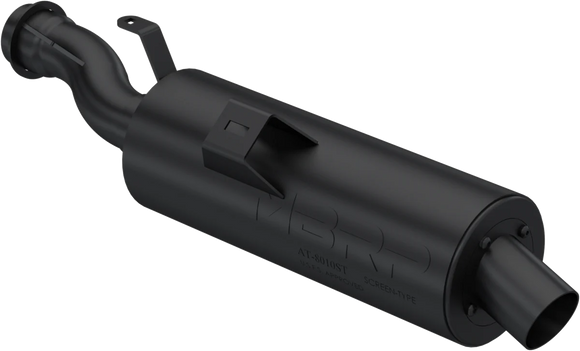 MBRP 08-09 Polaris Sportsman 800 Twin Slip-On Exhaust System w/Performance Muffler