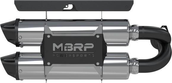 MBRP 2014 Polaris RZR XP 1000 Stacked Dual Slip-On Performance Series Exhaust